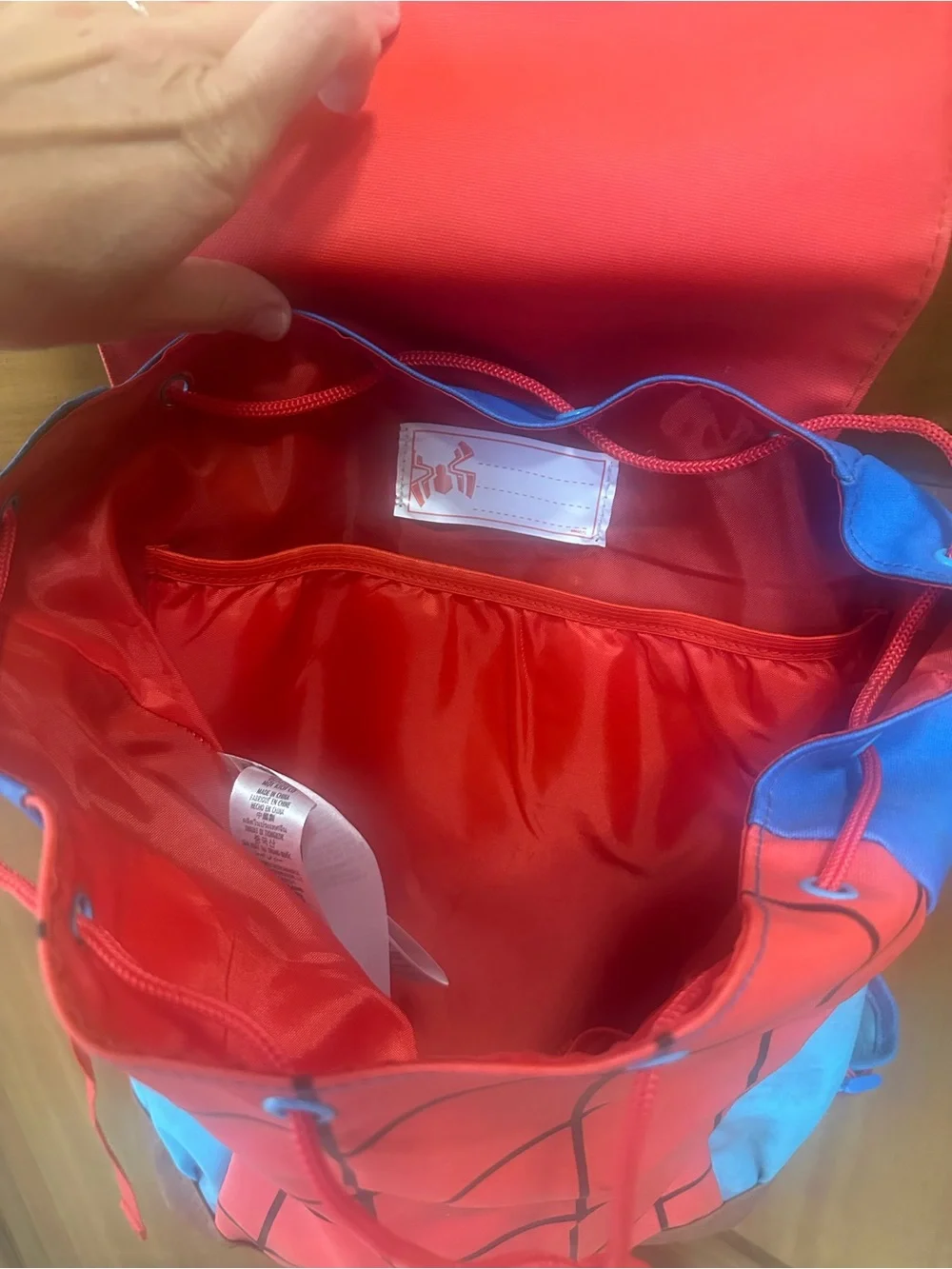 Marvel Red and Blue Spider-Man Kids Backpack